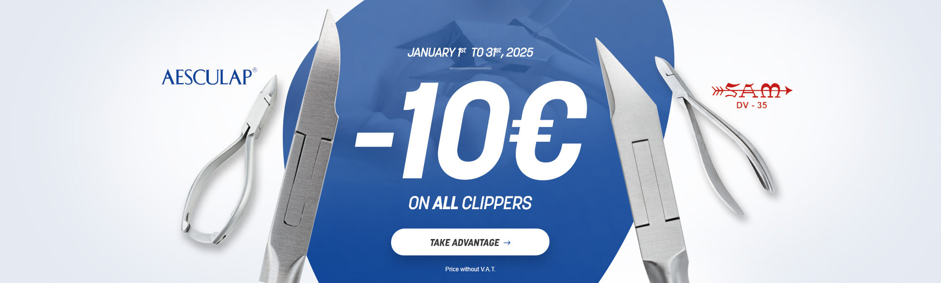 -10€ on all clippers until 31/01/2025